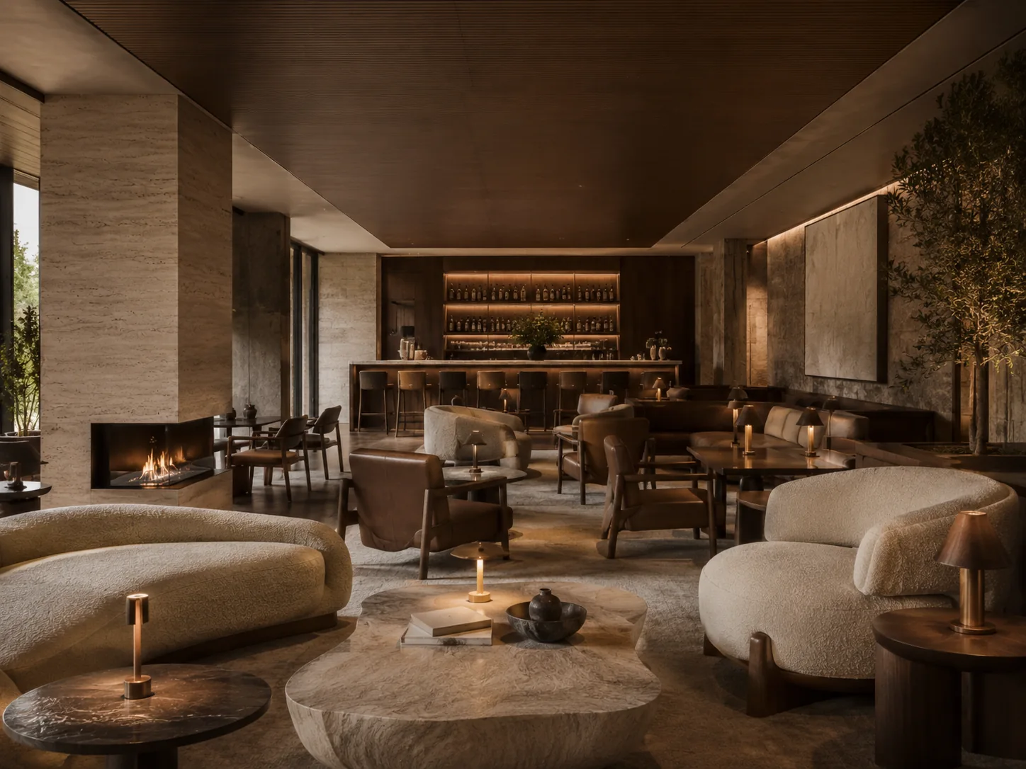 Moody hospitality interior concept