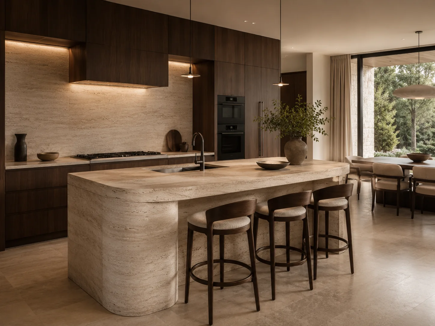 Sculpted kitchen concept